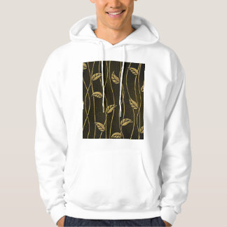 Sudadera Oro y negro: deja textura 3D.