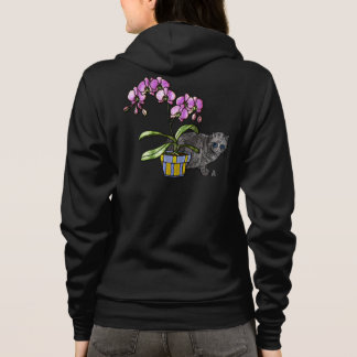 Sudadera Orquídea de Fuchsia y Kitty