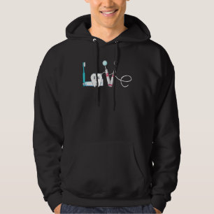 Sudadera Ortodoncia de dientes higienistas de amor dental