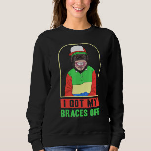 Sudadera Ortodontista Dentista Me Quité El Brazo