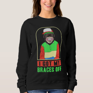 Sudadera Ortodontista Dentista Me Quité El Brazo