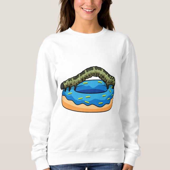 Sudadera Oruga con Donut (Anverso)