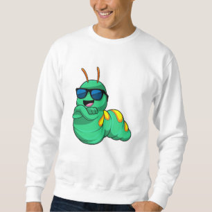 Sudadera oruga con gafas de sol