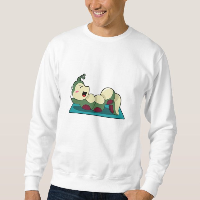 Sudadera Oruga en entrenamiento físico (Anverso)