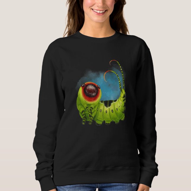 Sudadera Orugas Insectos e Invertebrados Vida (Anverso)