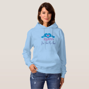 Sudadera Os quiero papá, sos mi héroe clásico Hoodie