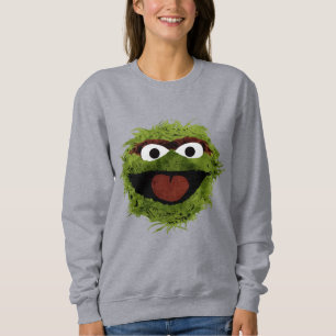 Sudadera Oscar el Grouch Tendencia acuarela