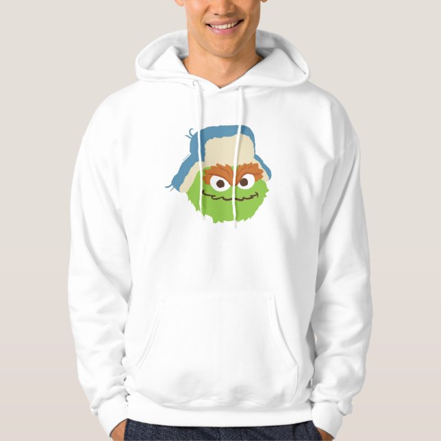 Sudadera Oscar el rostro de Grouch Woodland (Anverso)