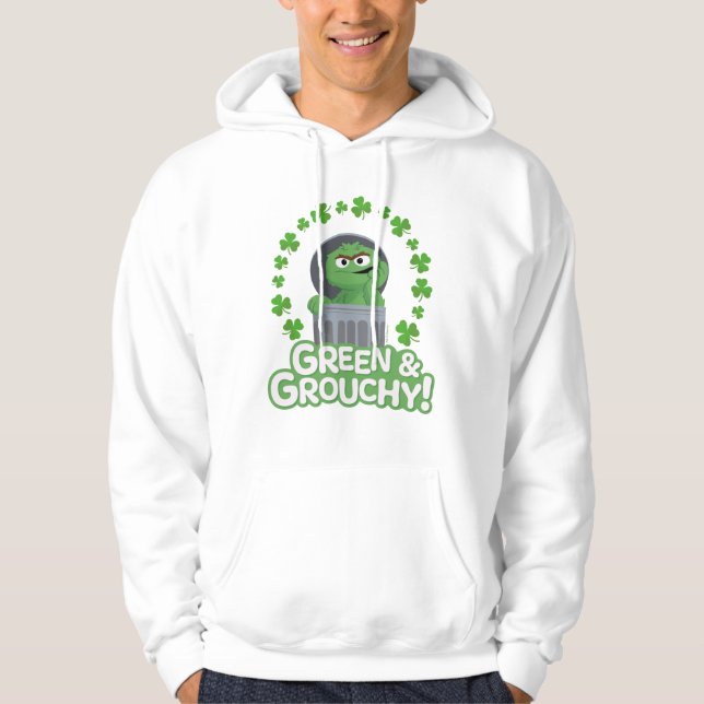 Sudadera Oscar | ¡Verde y Grouchy! (Anverso)