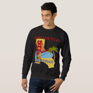 Sudadera oscura para hombre Going Back to Cali