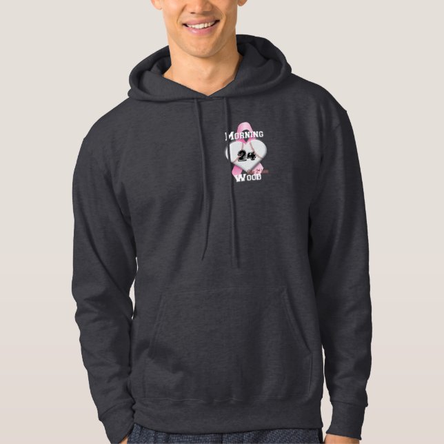 Sudadera Oscuridad de madera de la mañana (Anverso)