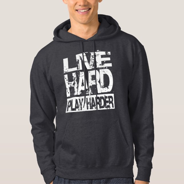 Sudadera Oscuridad dura viva del juego más difícilmente - (Anverso)