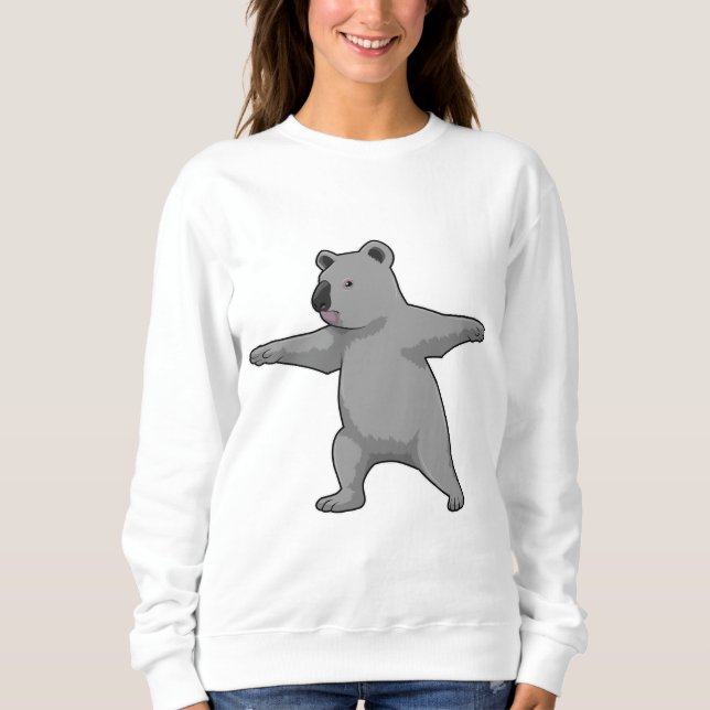 Sudadera Osito Koala en el gimnasio del yoga (Anverso)
