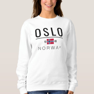 Sudadera Oslo Noruega 1049 Sweatshirt