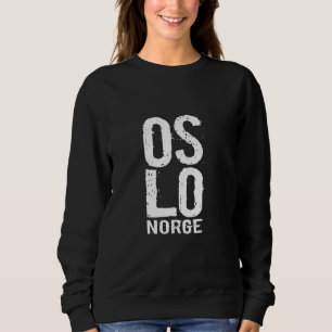 Sudadera Oslo, Noruega, Escandinavia, Europa