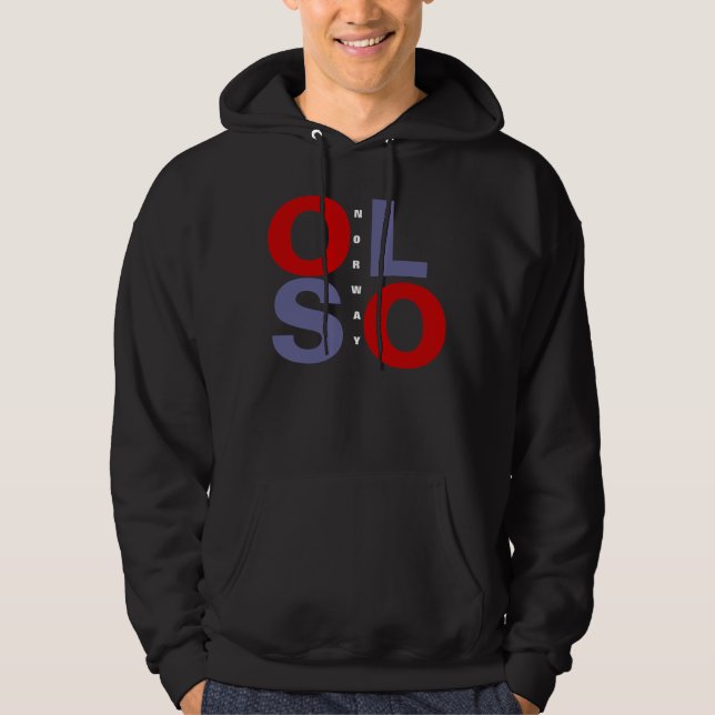 SUDADERA OSLO NORWAY (Anverso)