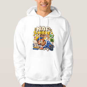 Sudadera Oso con Modo Siesta Activado – Oso Acogedor y Soño