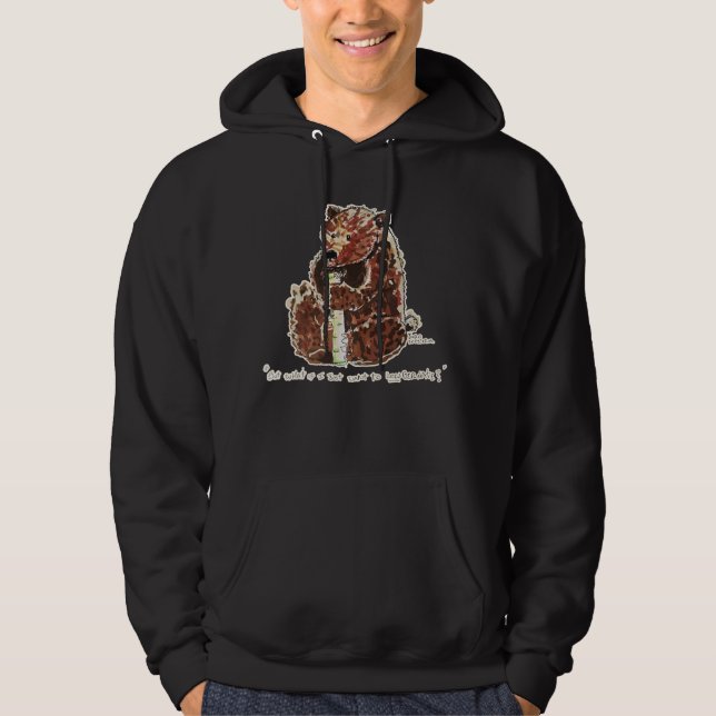 Sudadera Oso contempla la hibernación (Anverso)