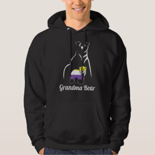 Sudadera Oso De Abuela No Binario Lgbt Enby Orgullo No Bina
