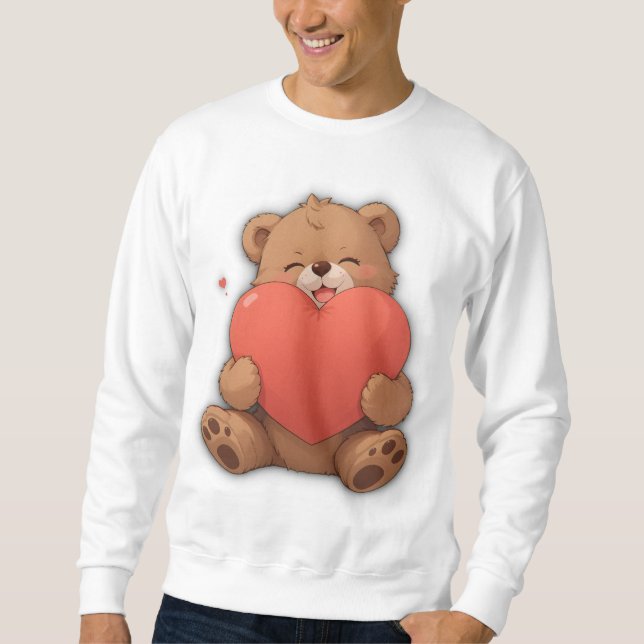 Sudadera Oso de guarnición (Anverso)