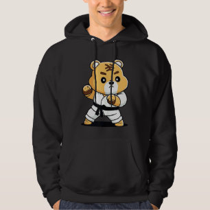 Sudadera Oso de Karate en Keikogi Oso Karateka Japonés Tan
