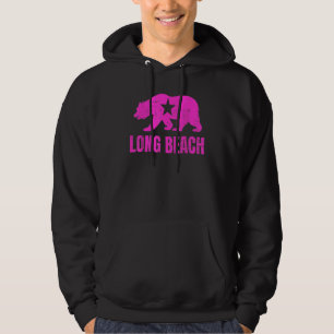Sudadera Oso de la República de Long Beach California Retro