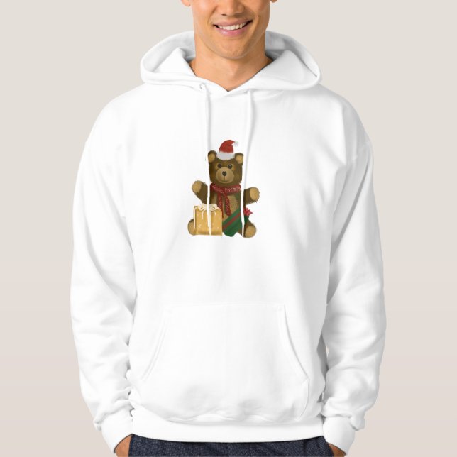 Sudadera Oso de peluche de Navidad (Anverso)