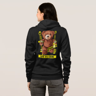 Sudadera Oso de peluche luchador contra el crimen adorable