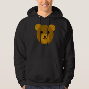 Sudadera Oso de peluche marrón lindo