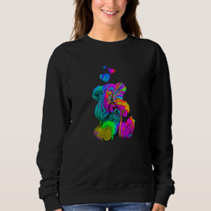 Sudadera Oso de peluche psicodélico Trippy Oso de peluche c