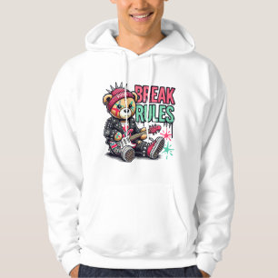 Sudadera Oso de peluche rompe reglas