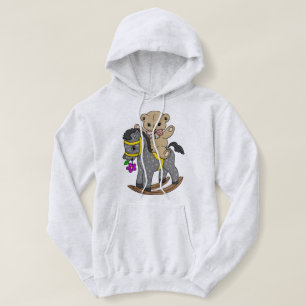 Sudadera Oso de peluche y caballo rocoso