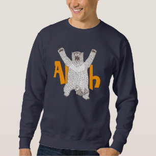 Sudadera Oso del rugido (tinta)