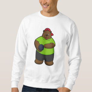 Sudadera Oso en el Bowling con bolas