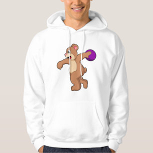 Sudadera Oso en el Bowling con bolas