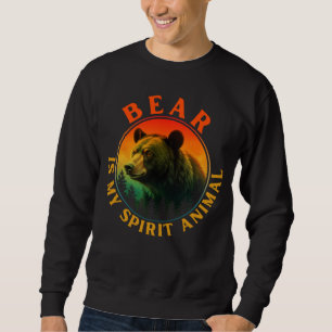 Sudadera Oso es mi animal espiritual
