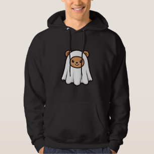 Sudadera Oso fantasma lindo de Halloween