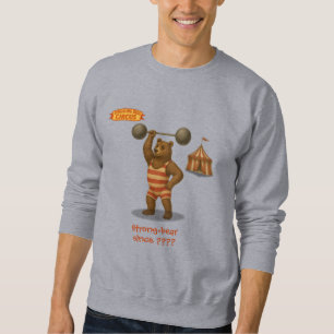 Sudadera "Oso fuerte" personalizado