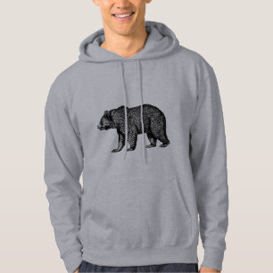 Sudadera Oso grizzly que camina