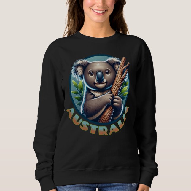 Sudadera Oso koala australiano (Anverso)