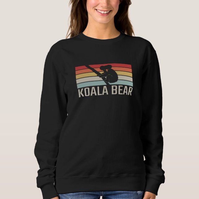 Sudadera Oso Koala Retro (Anverso)