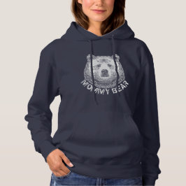 Sudadera Oso mami, Ilustracion de mano dibujada