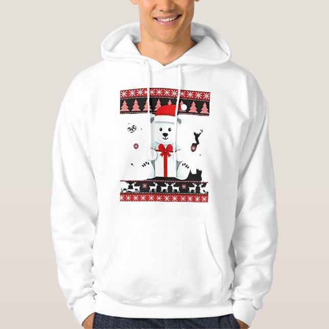 Sudadera Oso Navidad Navidad (5) (Anverso)