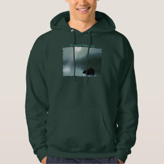 Sudadera OSO NEGRO Y MOONLIGHT Winter Hoodie
