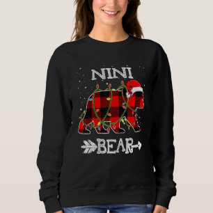 Sudadera Oso Nini, Búfalo Rojo Toco Mamá Oso Pajama