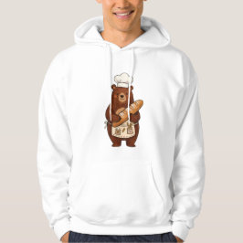 Sudadera Oso Panadero de Crayón Adorable con Camiseta de Ch