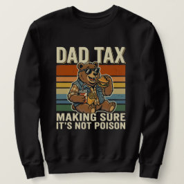 Sudadera Oso Papá Genial Diseño Divertido Hora de Snacks 