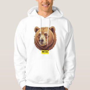 Sudadera Oso pardo. Aceite