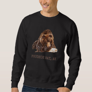 Sudadera Oso Pardo Grizzly De La Bahía De Prudhoe En La Nie