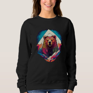 Sudadera Oso Pardo Naturaleza Exterior Alaska Caza Senderis